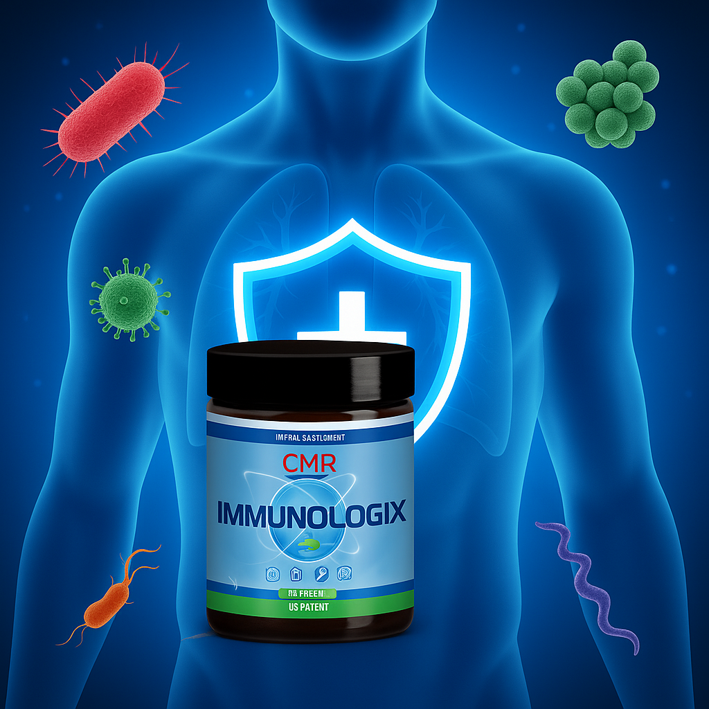 Immunologix: poder natural concentrado en 21 extractos herbales.